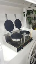 Commercial Table/Counter Top Double Ice Cream Cone/Omelette/Egg Roll Machine
