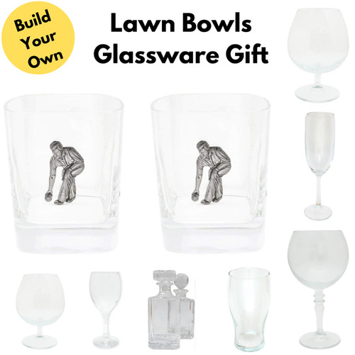 Lawn bowls drinking glasses - lawn,