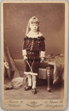 CDV LITTLE LORD FAUNTLEROY BOY