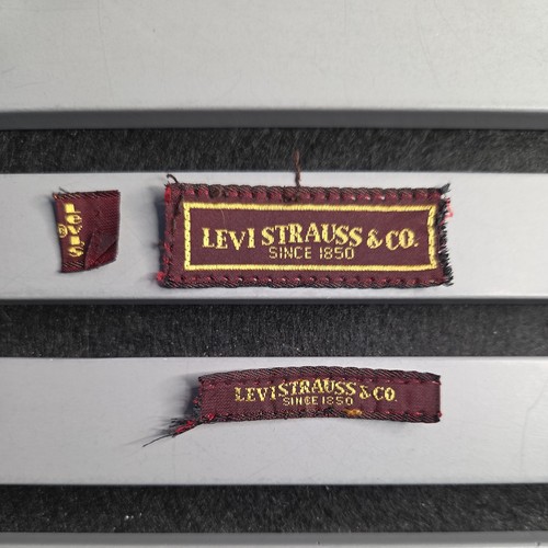 Vintage levi fabric tabs - vintage, levi's