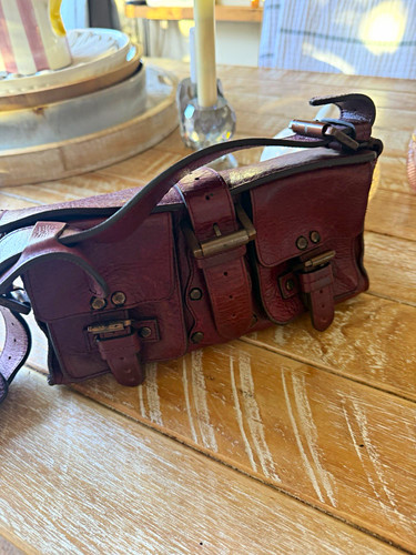 Mulberry leather shoulder bag - leather,