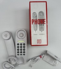 Argos Simple Value Touch Tone B100 Slimline Telephone - White
