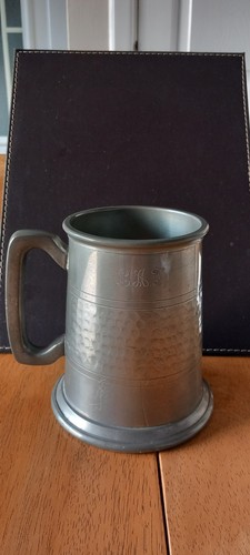 Pewter tankard pint - pewter,