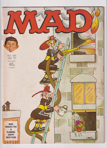 Mad magazine 225 - magazine, 1981