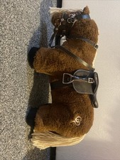Crafty Ponies Saddle, Stirrups, Girth, Bridle, Neck Strap, Reins And Mouth Bit