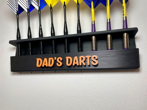 Personalised dart holder wall - dart,