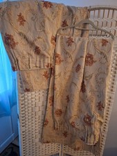 Vintage Brocade Tapestry Curtains Fully Lined Sundour G434  45" x 66"