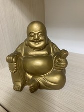 Golden Ceramic Laughing Buddha