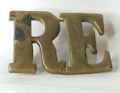Ww1 royal engineersre brass - ww1,