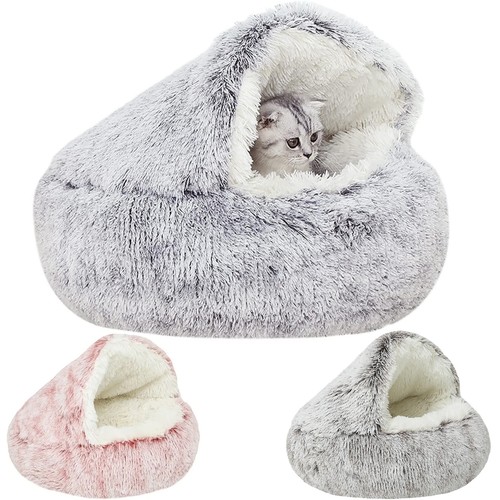 Dog cat bed hooded - kitten, pet