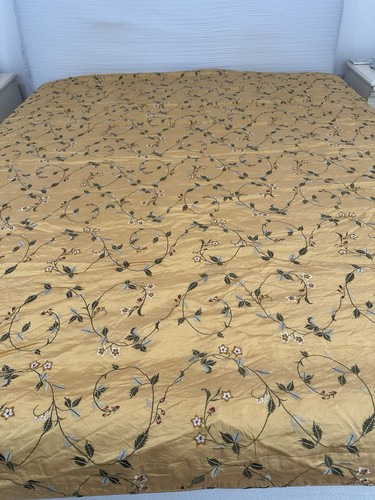 Vintage 90s y2k silk gold - vintage,