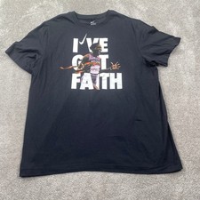 Nike Men's Black Graphic T