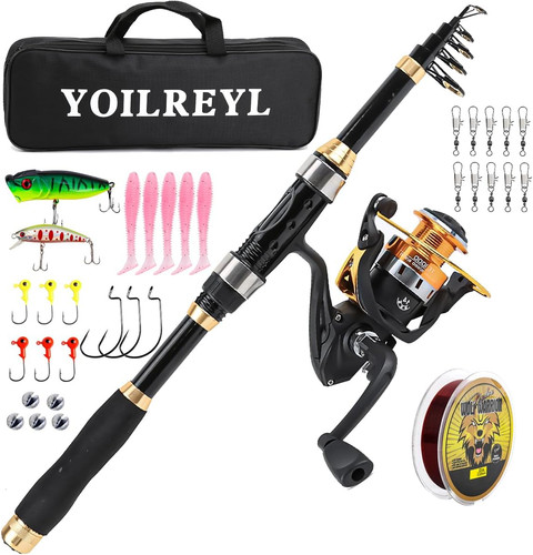 Yoilrey fishing rod and - fishing,