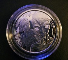2023 GHANA ALIEN 1/2 oz .999