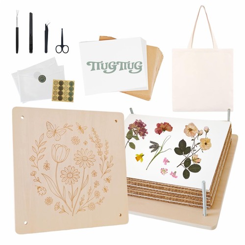 Flower press kit - press,