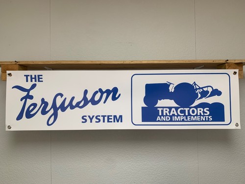 Ferguson system tractor banner - ferguson,