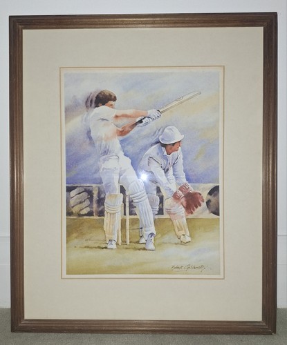 Original framed watercolour - framed,
