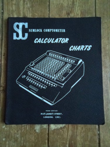 Sumlock comptometer calculator - comptometer,