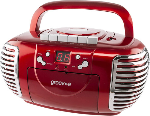 Groov retro boombox cd - groov-e,