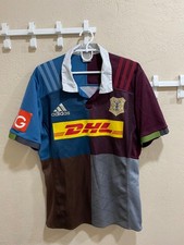 Harlequins 2016/17 Rugby Union Shirt Adidas 150th Anniversary Jersey Size Large