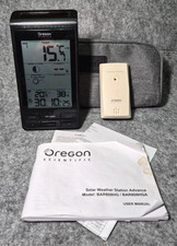 Oregon scientific solar weather station advance BAR808HG