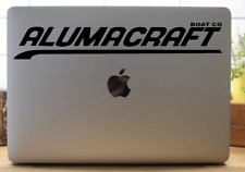 Alumacraft Boat Co Logo Decal- Yacht Sticker- Fishing Decal- Jet Ski Sticker