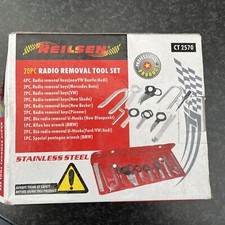 Neilsen CT2570 Radio Removal Tool Set - 20pc