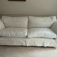 Sofa and Matching Armchair Lovely Cream Sofa Collection Only  .