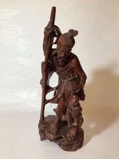 VINTAGE WOODEN HAND CARVED