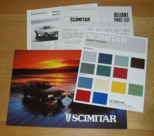 Reliant scimitar gtc gte - reliant,