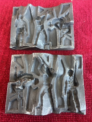 Ww2 toy soldier figure caster - toy,