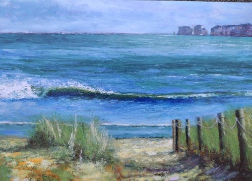 Studland bay dorset - art, print