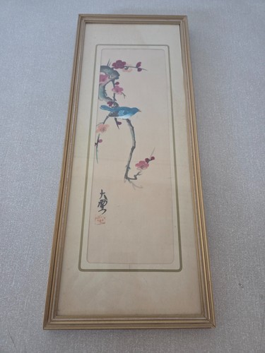 Vintage chinese watercolour - vintage,
