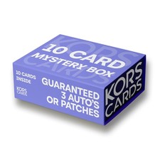10 CARD MYSTERY FOOTBALL / SOCCER BOX - 3 GUARANTEED AUTO'S / PATCHES -READ DESC