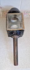 ANTIQUE LARGE 22" CARRIAGE LAMP RAILWAY FOR RESTORATION OR SPARES