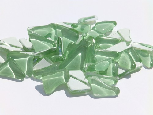 Crystal glass polygon - polygon, mosaic