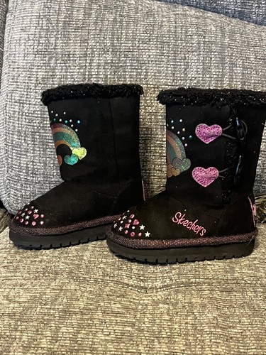 Girls sketchers winter fur - girls,