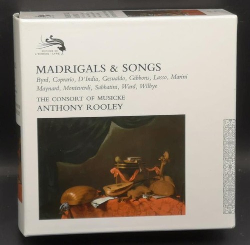 Madrigals songs consort of - madrigals,