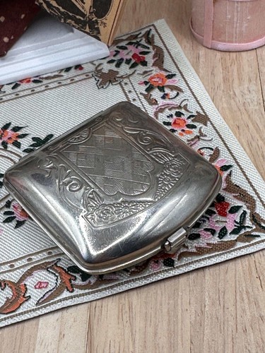 Antique 1920s art deco powder - deco,