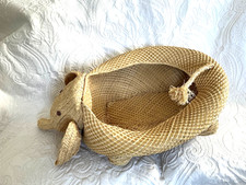 Vintage laundry toy - vintage, basket