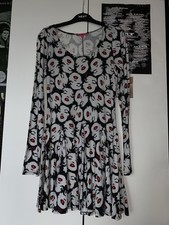 Vintage Betsey Johnson Marilyn Monroe Dress Size M *rare* Fit And Flare Style