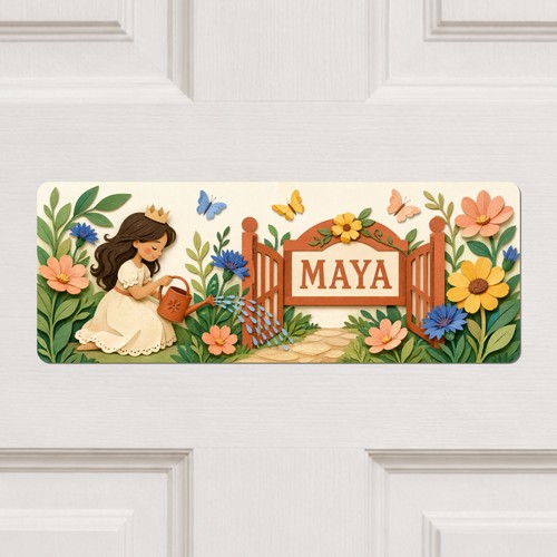 Personalised princess garden - princess,