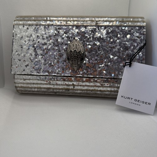 Kurt geiger silver glitter - kurt,