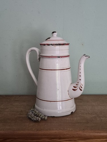 Vintage enamel european coffee - european,