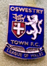 Welsh Club Oswestry Town Football Club Badge