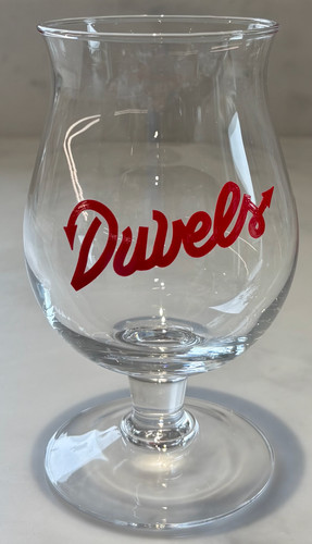 Duvel glass red - duvel, glass: