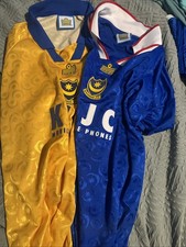 Portsmouth Fc 9798 Remake Home And Away Pair Xxl