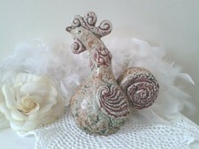 Rooster Decor, ceramic Rooster, kitchen décor, green and brown Rooster, Gift