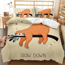 Cartoon Sloth/Duvet