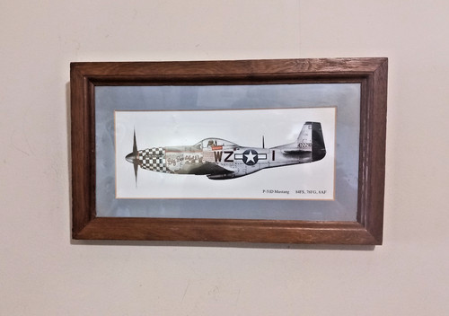 Aviation history picture print